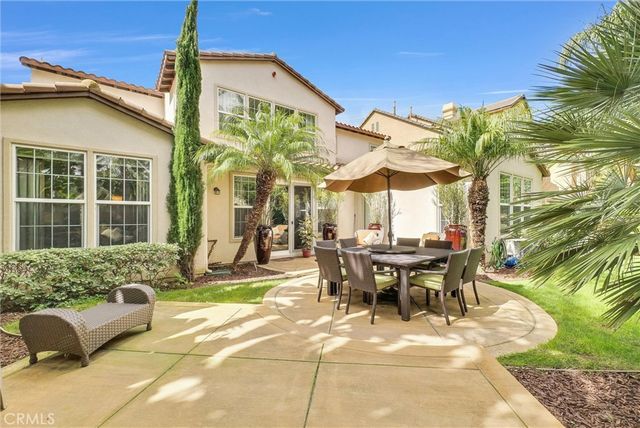 a swimming pool with yard