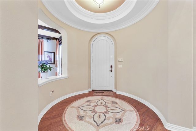 a view of a livingroom with furniture and window