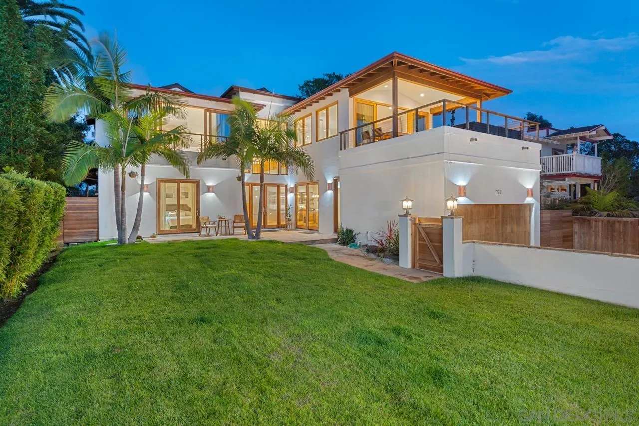 733 Stratford Drive Encinitas, CA 92024 - Photo 5 of 46 a view of a house with a yard and pathway
