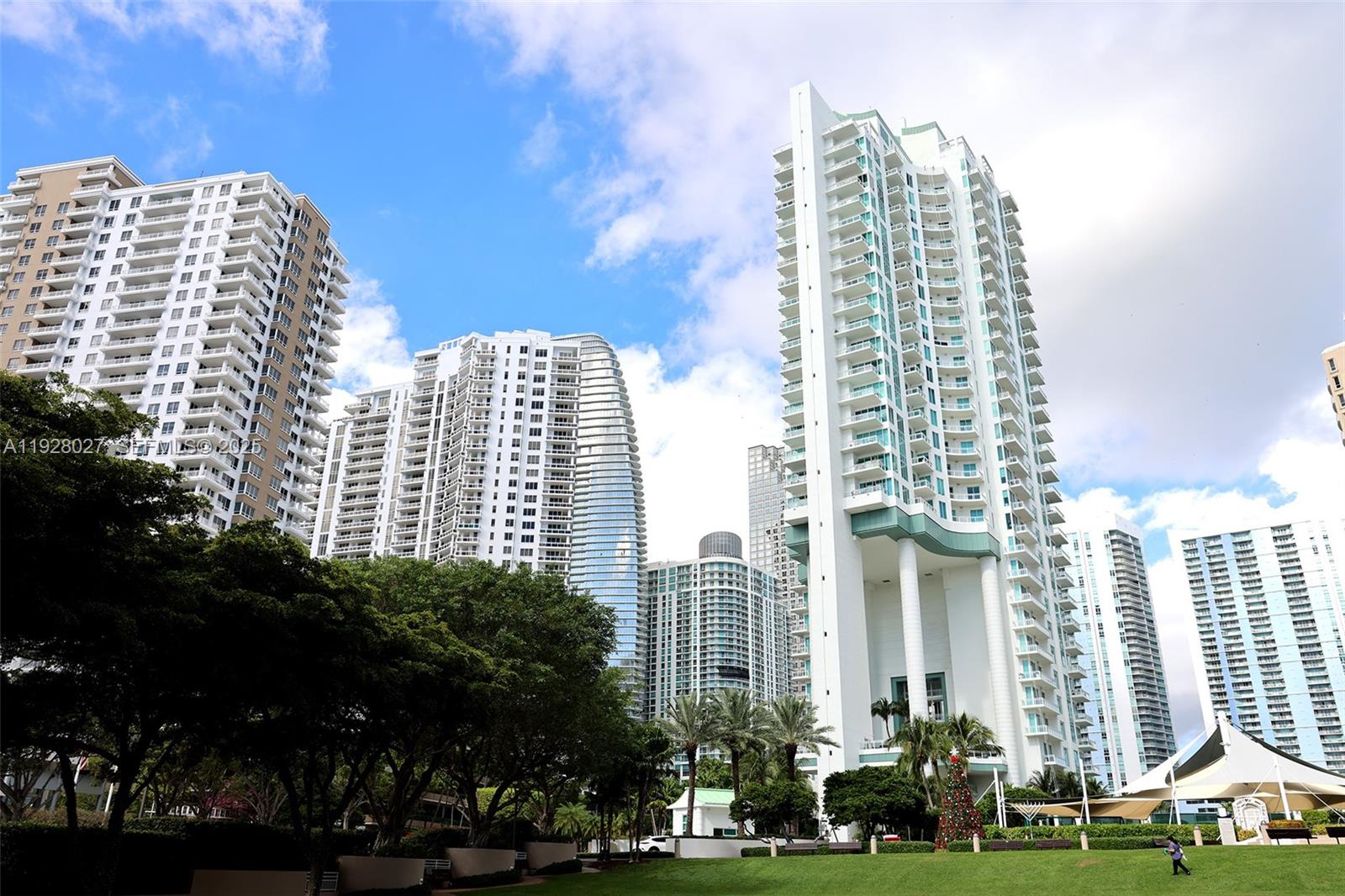 900 Brickell Key Boulevard, Unit 2002 Miami, FL 33131 - Photo 21 of 28 a view of a city with tall buildings