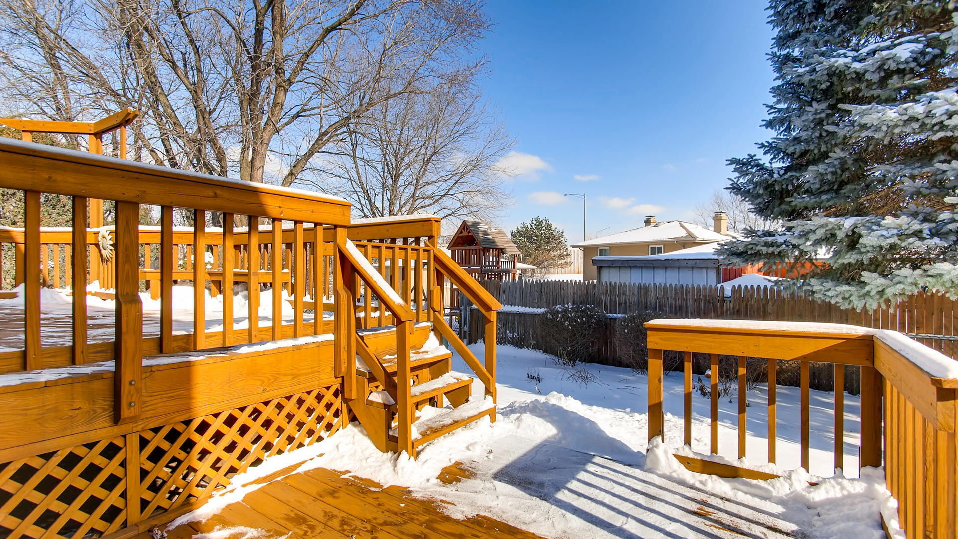 1229 Honey Hill Road Addison, IL 60101 - Photo 21 of 25 a balcony view with a outdoor space
