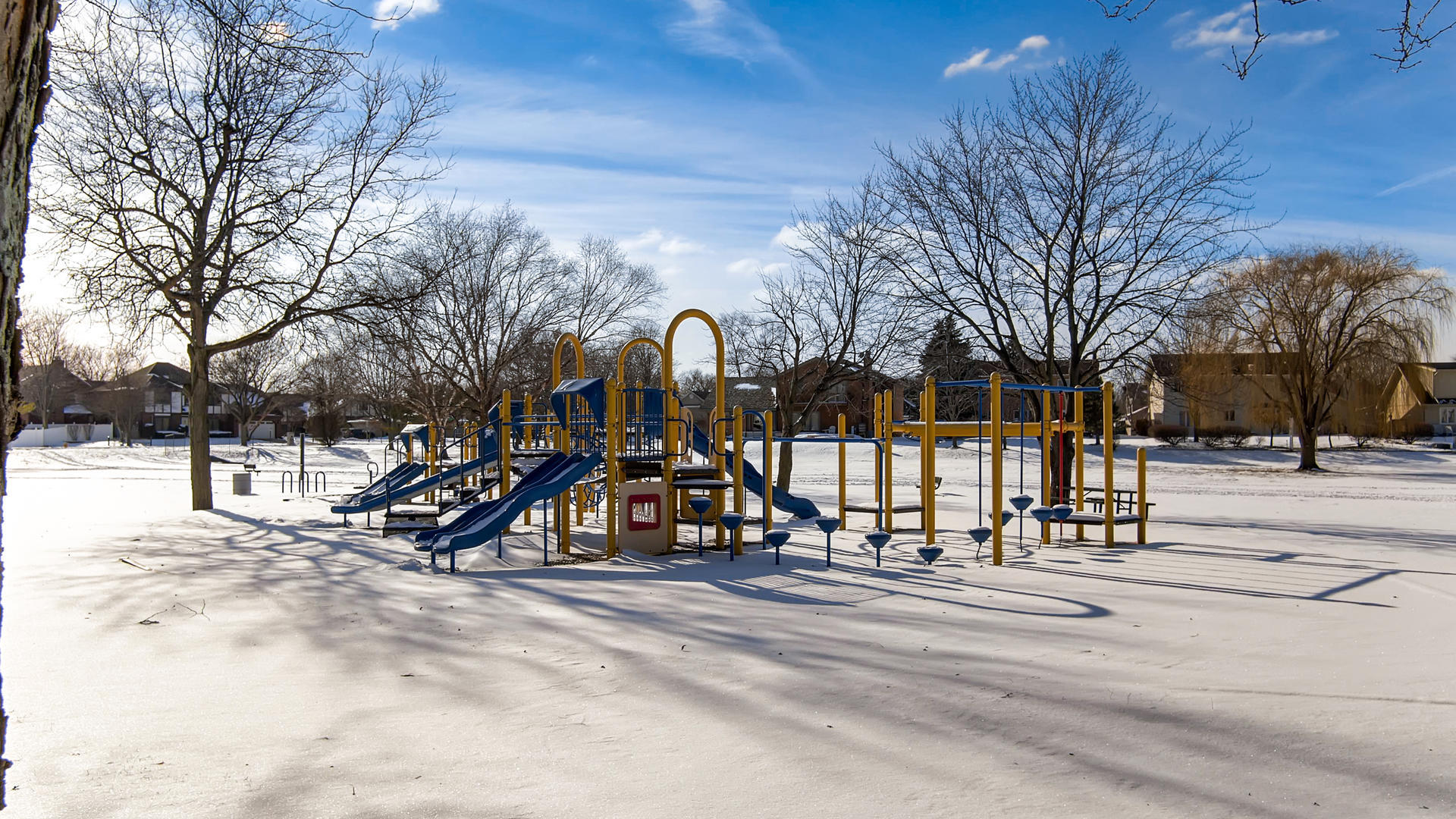 1229 Honey Hill Road Addison, IL 60101 - Photo 23 of 25 a view of a park with trees