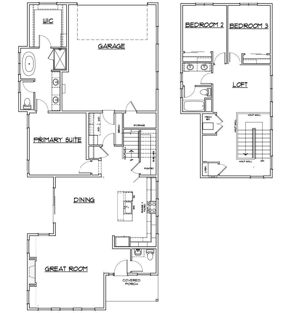 2257 Northwest Skyline Ranch Road Bend, OR 97703 - Photo 14 of 14 Everett_Simple_Floorplan