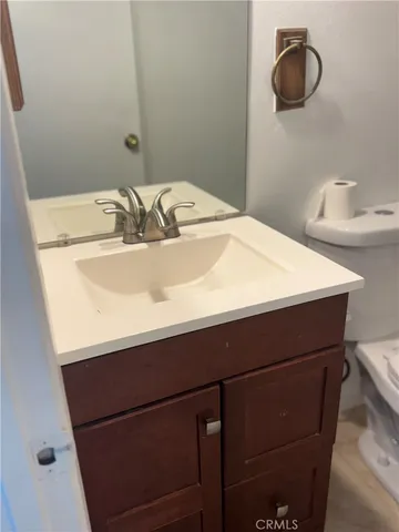 a close view of sink