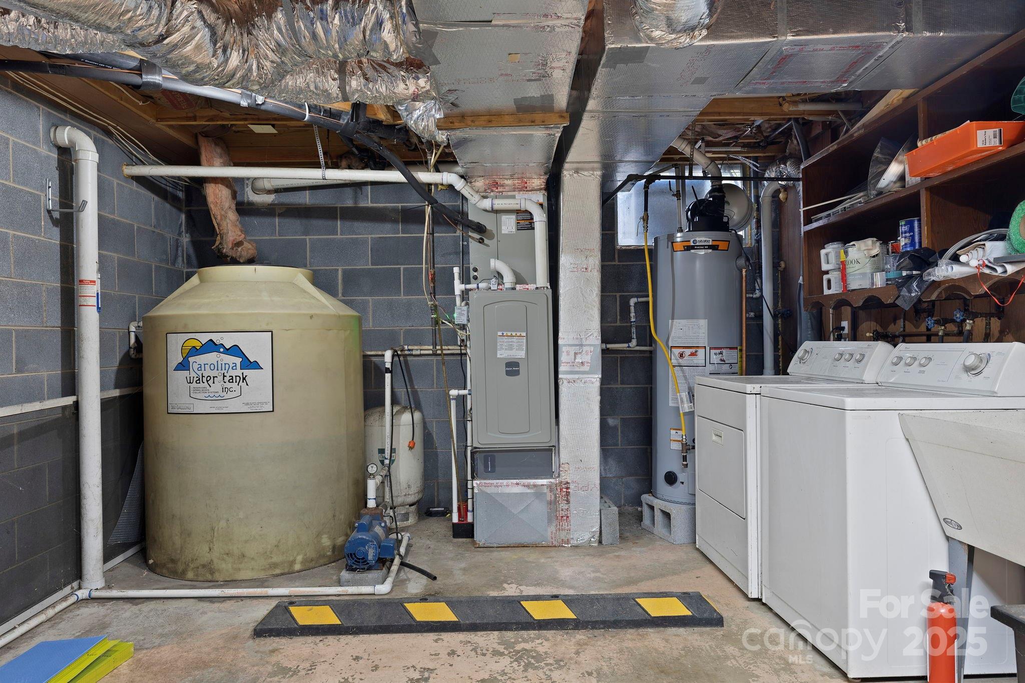 95 Temple Road Black Mountain, NC 28711 - Photo 21 of 30 a view of storage and utility room
