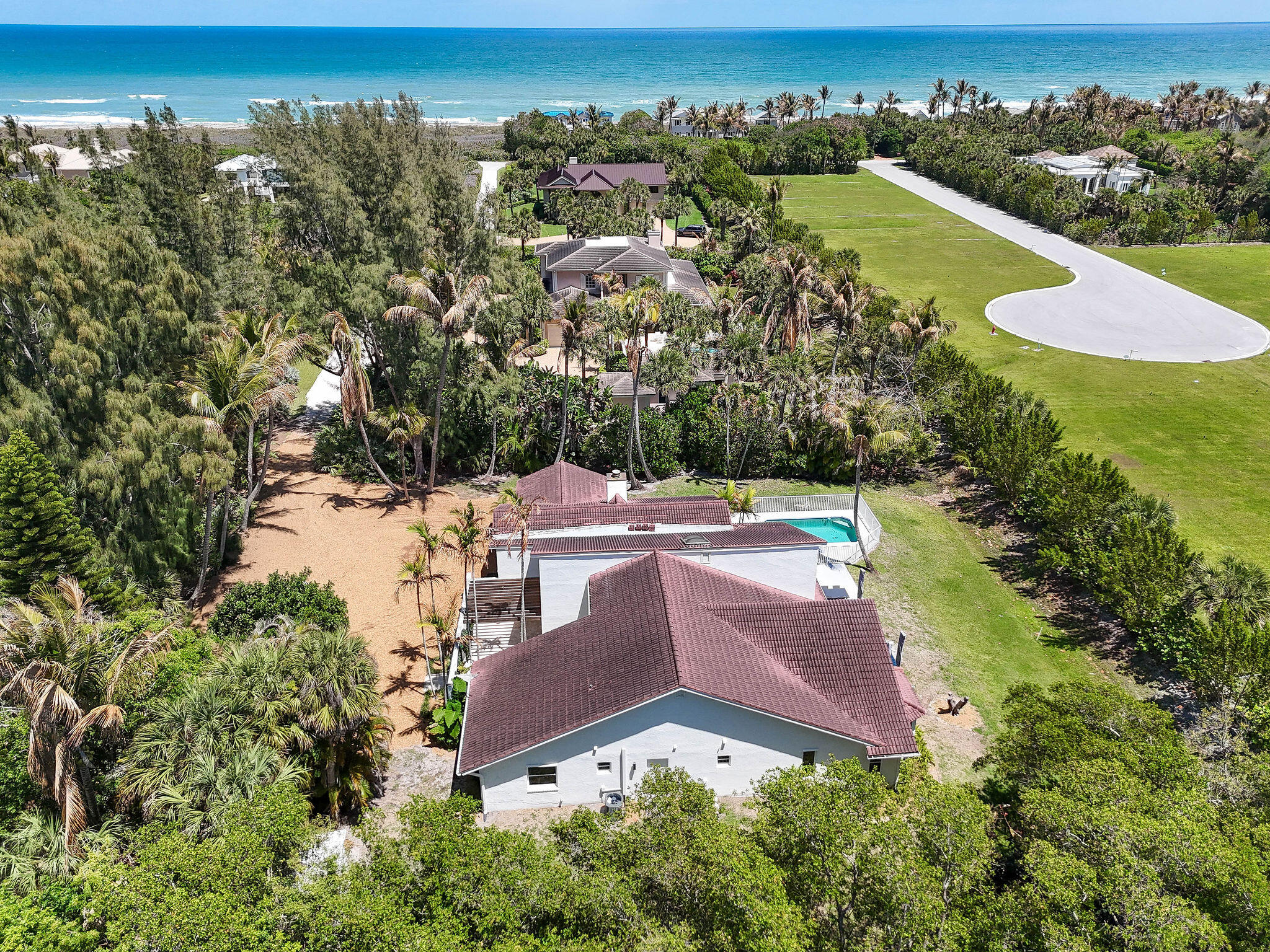 114 North Beach Road Jupiter Island, FL 33455 - Photo 57 of 63 114NBeachRdAerials(4) - Copy
