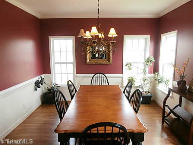 2840 Collinstown Road Westfield, NC 27053 - Photo 3 of 16 Dining Room. Fantastic Dining Room W/Hardwoods, Wainscotting