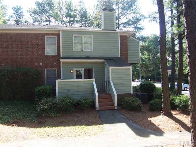 3201 Mill Run Raleigh, NC 27612 - Photo 11 of 12 From the rear you get another look at the deck on this cute home. All newly painted, carpeted and ready to be yours.