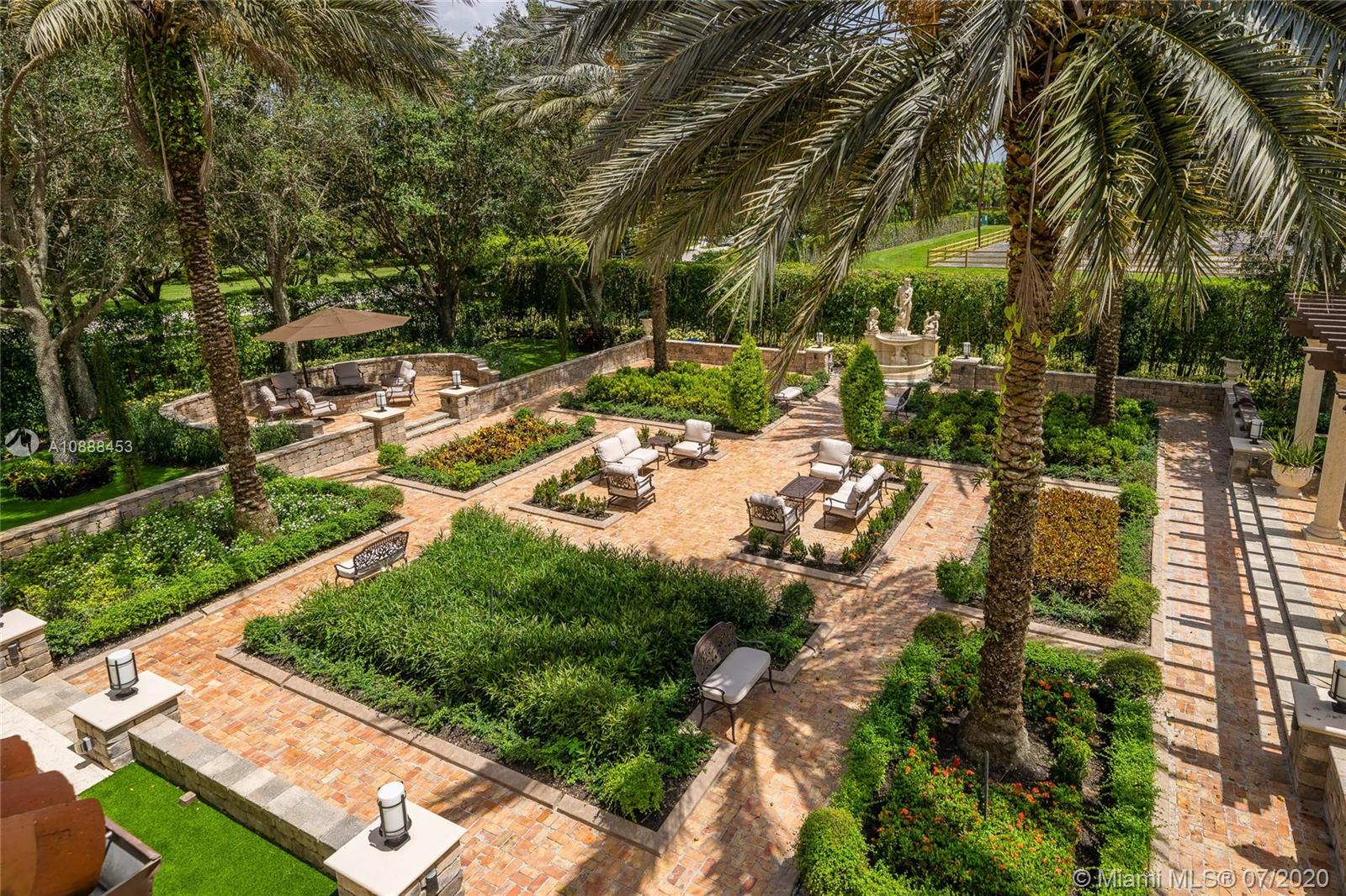 12704 Stonebrook Drive Davie, FL 33330 - Photo 44 of 57 an aerial view of a house with yard swimming pool and outdoor seating