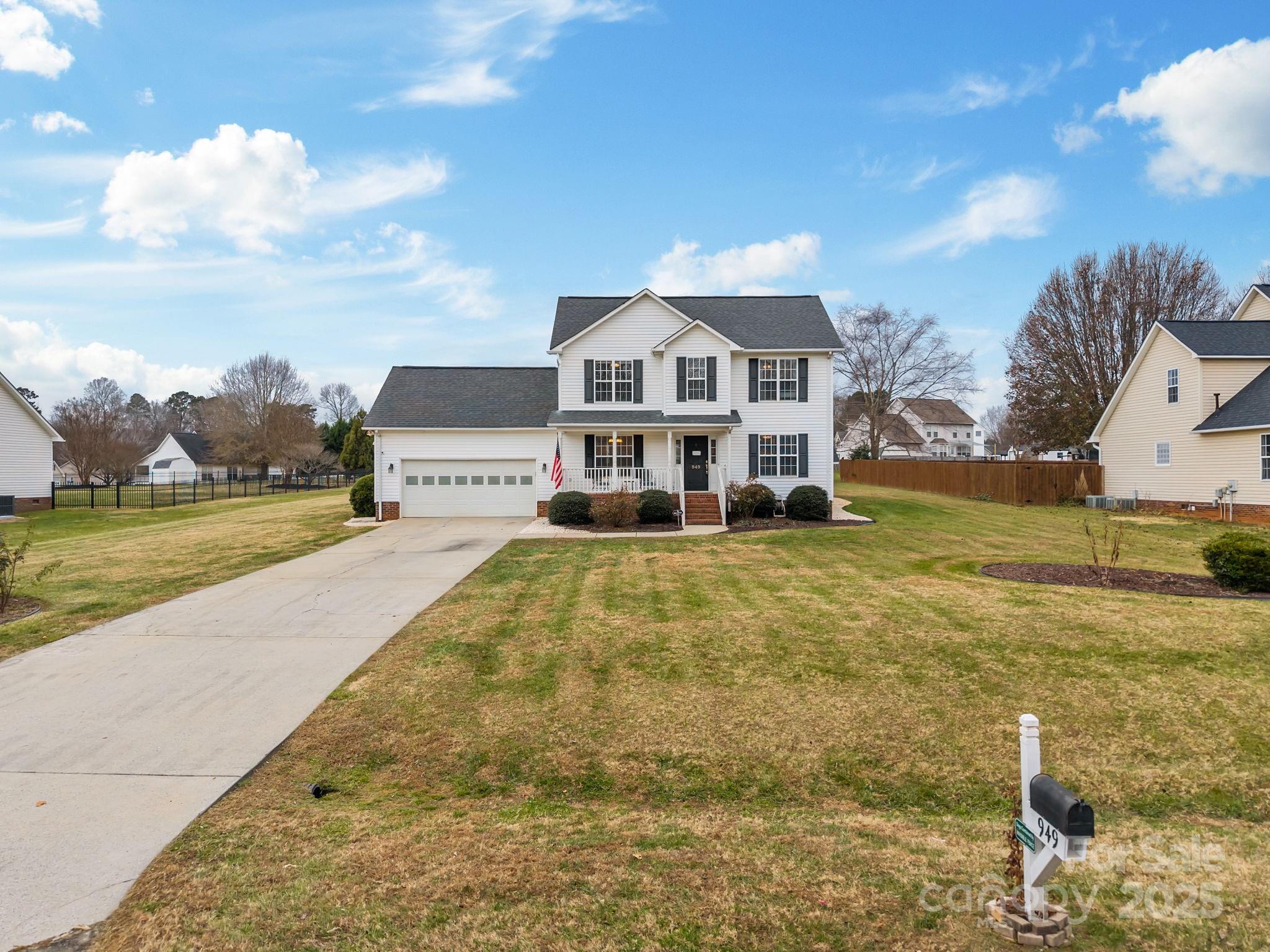 949 Cress School Road Salisbury, NC 28147 - Photo 1 of 46 a view of a house with a yard