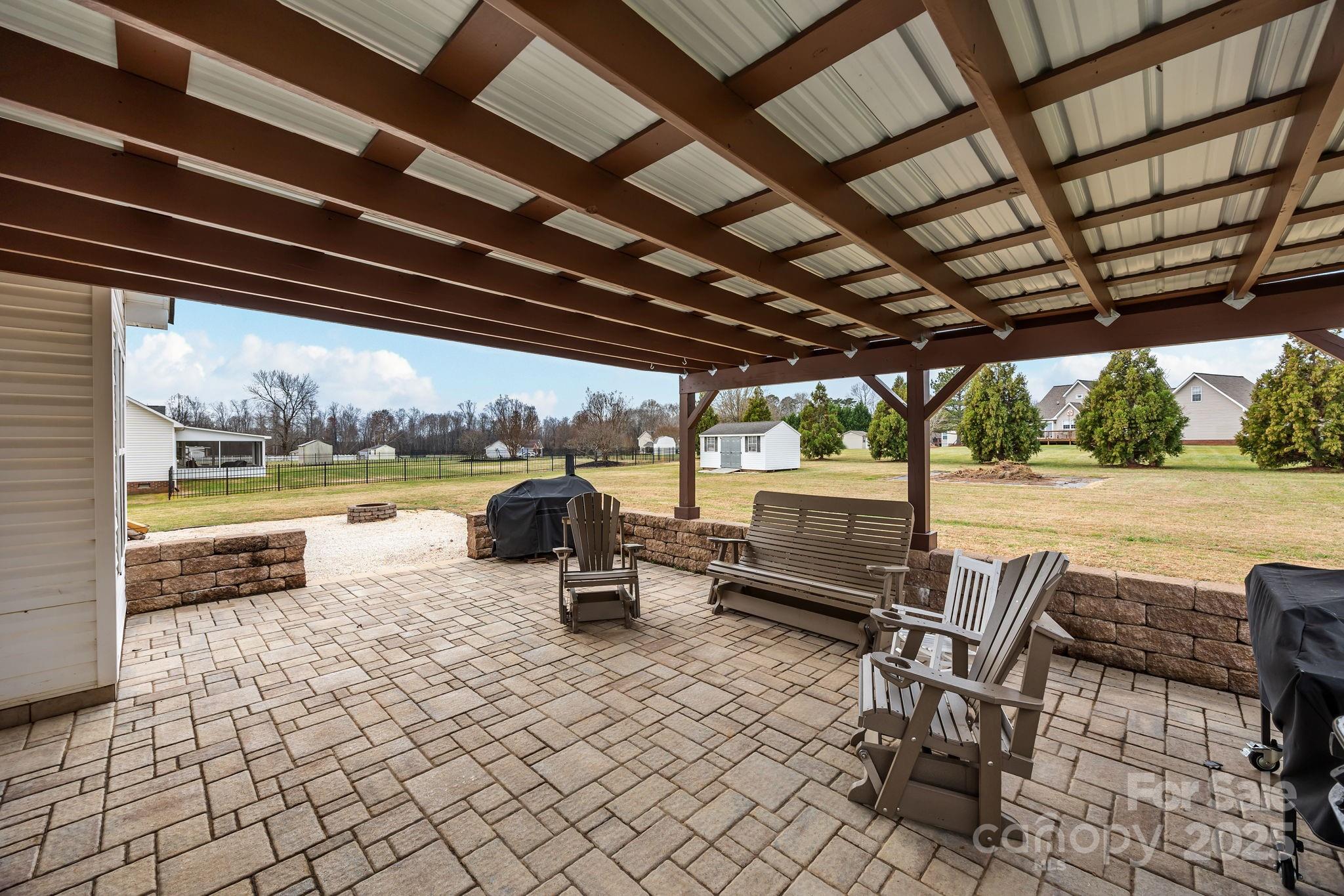 949 Cress School Road Salisbury, NC 28147 - Photo 23 of 46 a view of swimming pool with outdoor seating