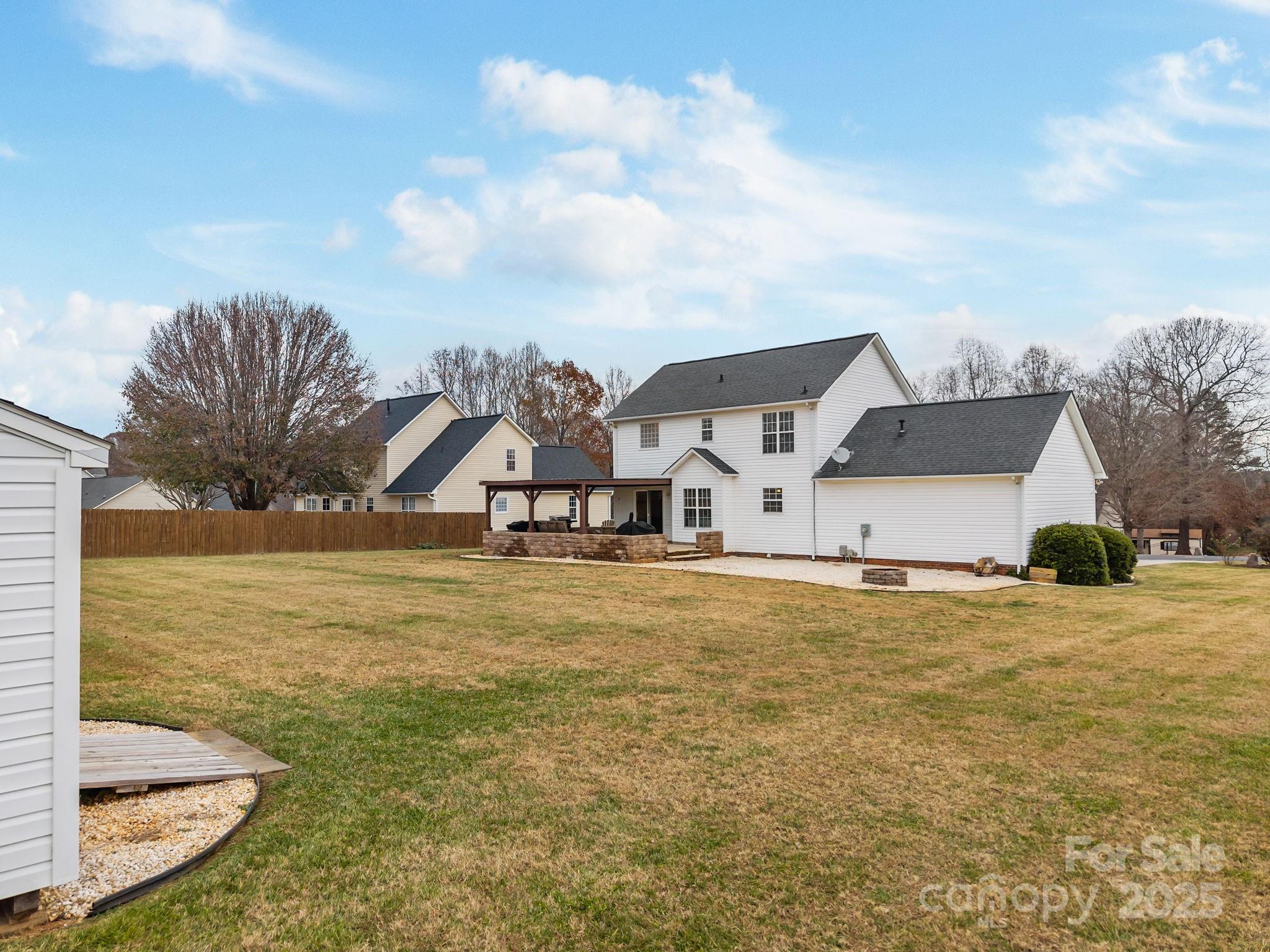 949 Cress School Road Salisbury, NC 28147 - Photo 28 of 46 a front view of a house with a yard and lake view