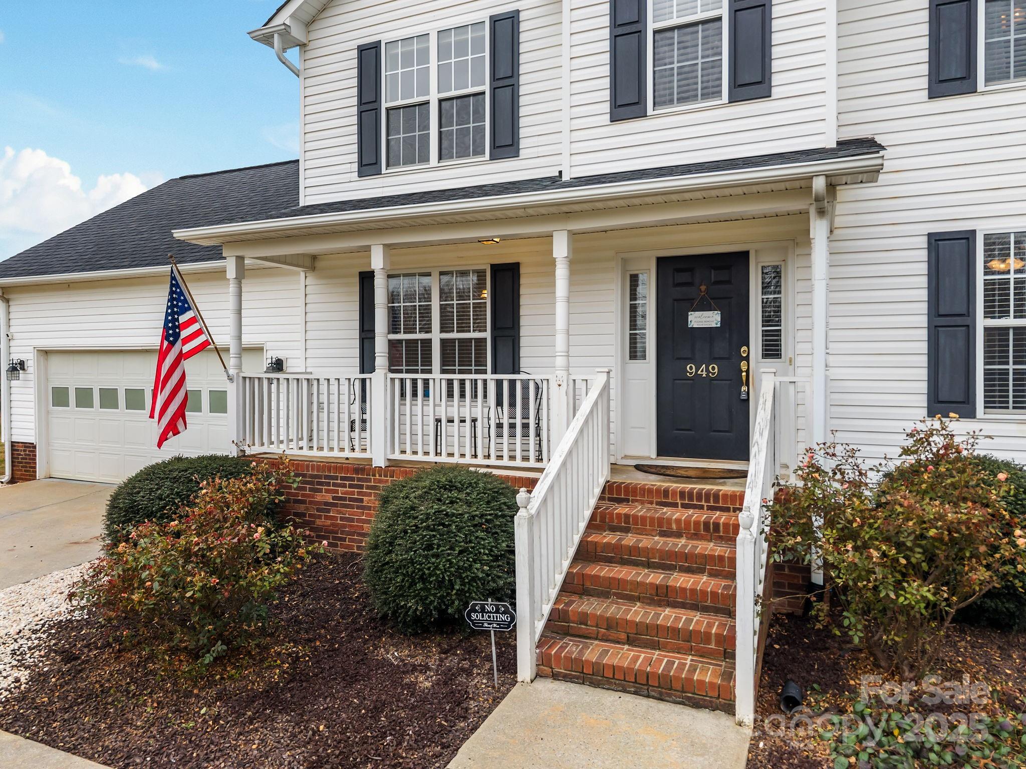 949 Cress School Road Salisbury, NC 28147 - Photo 3 of 46 a front view of a house with a yard