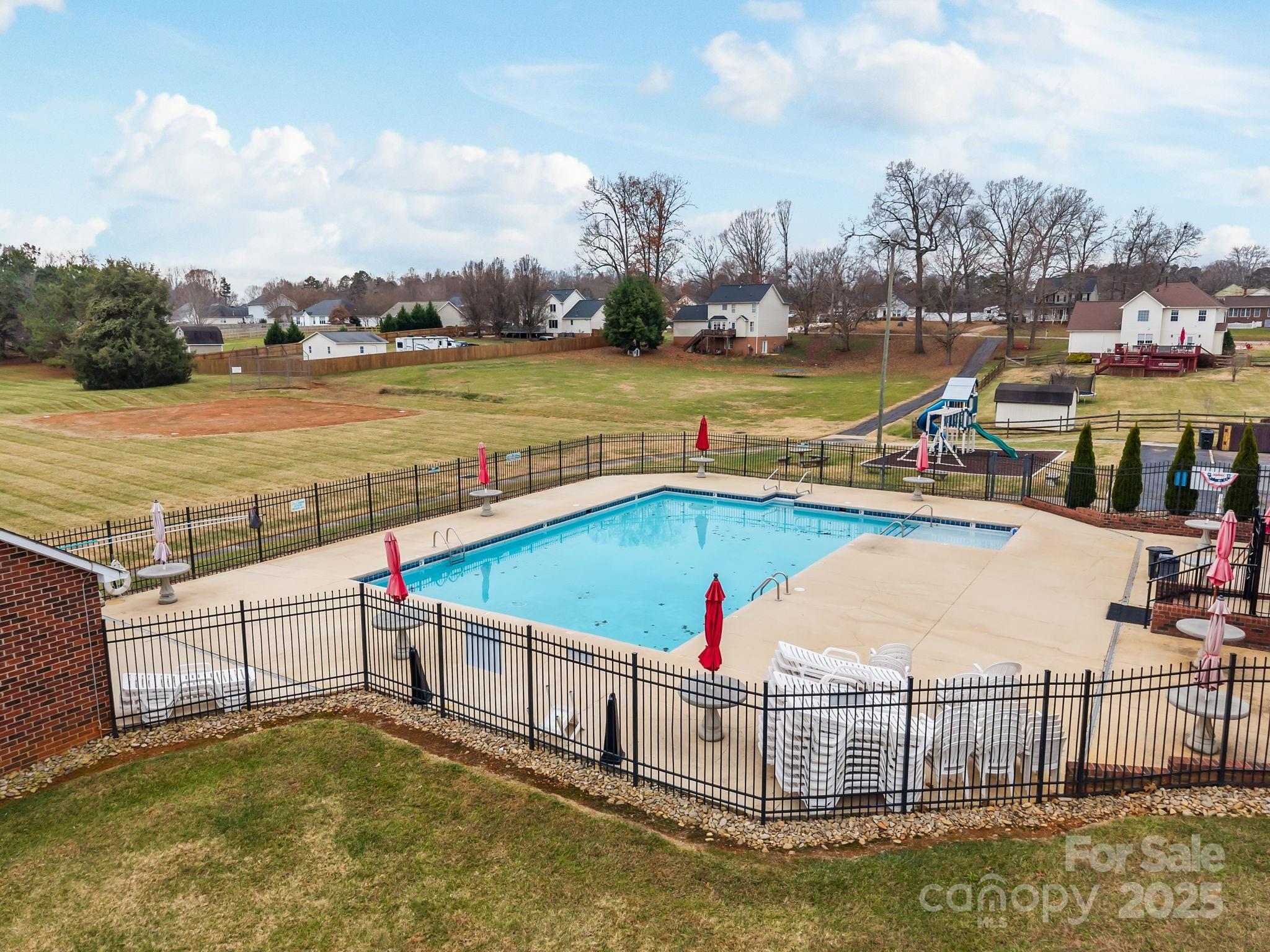949 Cress School Road Salisbury, NC 28147 - Photo 38 of 46 a view of a swimming pool with an ocean view