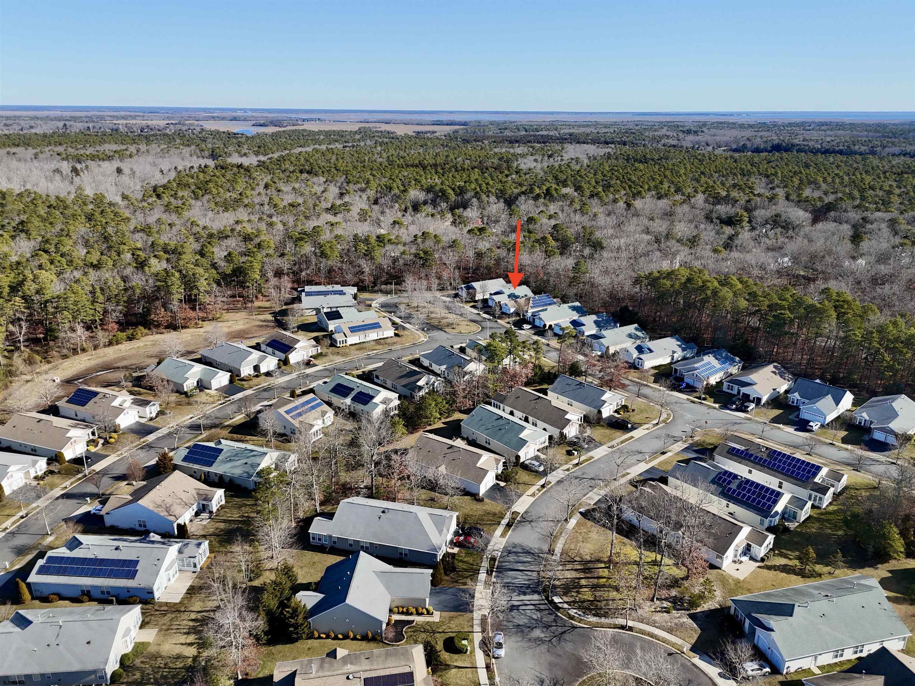 30 Wordsworth Street Galloway Township, NJ 08205 - Photo 38 of 46 an aerial view of a city with lots of residential buildings