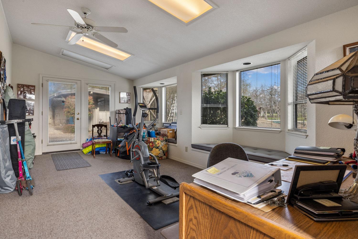 19909 Comstock Road Linden, CA 95236 - Photo 38 of 51 a view of a room with gym equipment