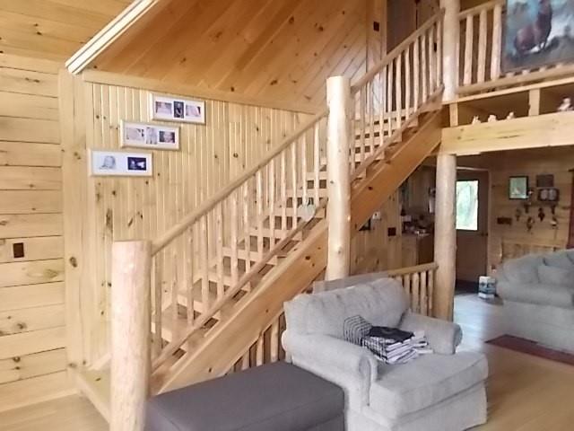 155 Dutch Street Oak Ridge, PA 16245 - Photo 15 of 23 a view of entryway and hall with wooden floor