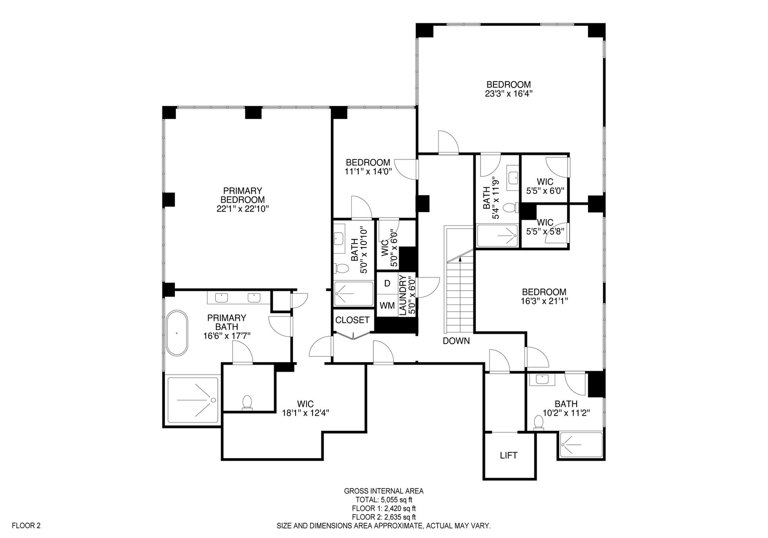 900 West Washington Boulevard, Unit 901 Chicago, IL 60607 - Photo 20 of 20 a picture of a floor plan