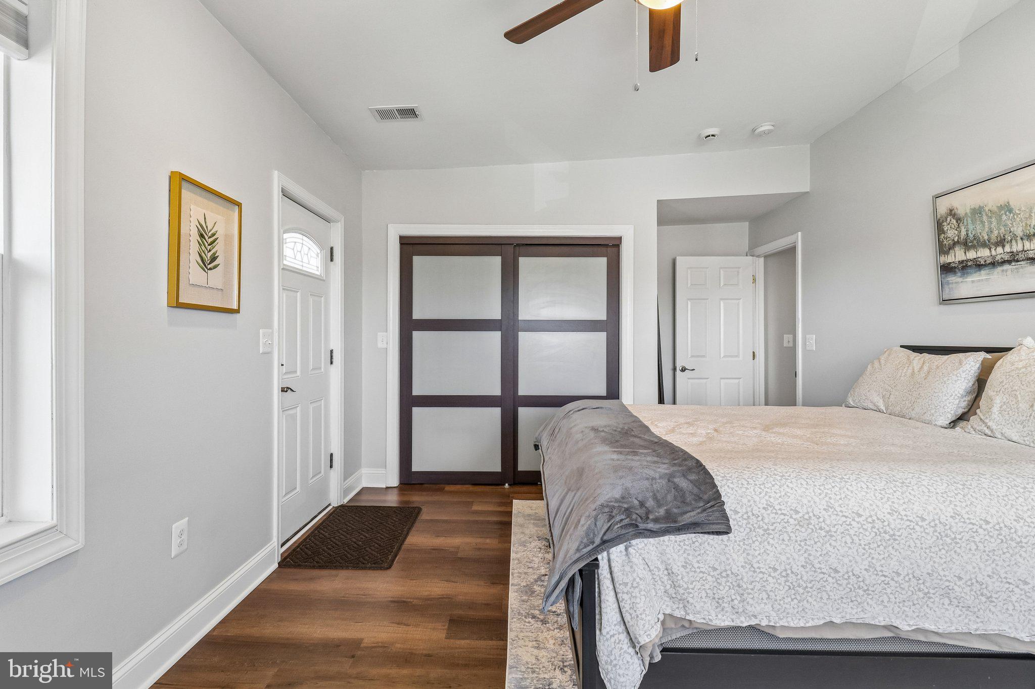 233 S Street Northeast, Unit 5 Washington, DC 20002 - Photo 29 of 41 Bright and airy bedroom retreat.