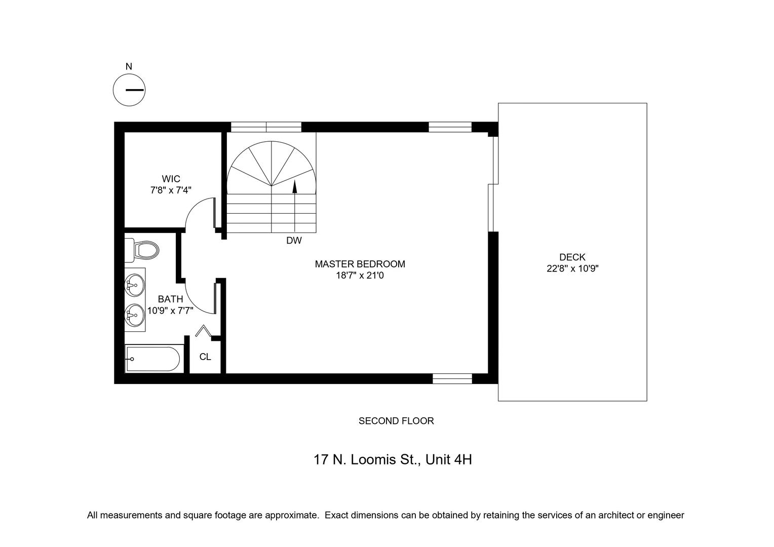 17 North Loomis Street, Unit 4H Chicago, IL 60607 - Photo 23 of 23
