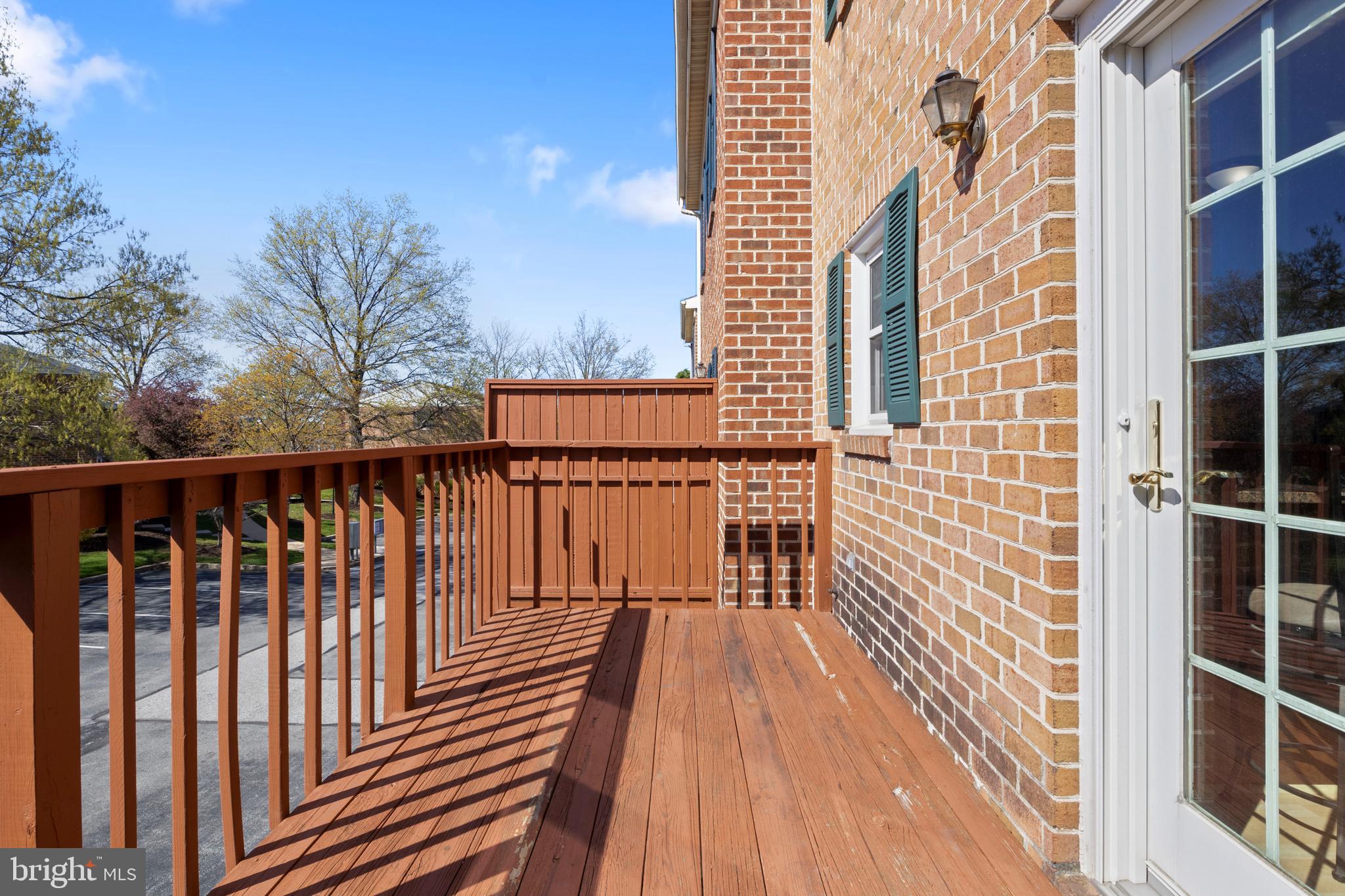 503 Chambers Ridge York, PA 17402 - Photo 12 of 34 a view of balcony with wooden floor and fence