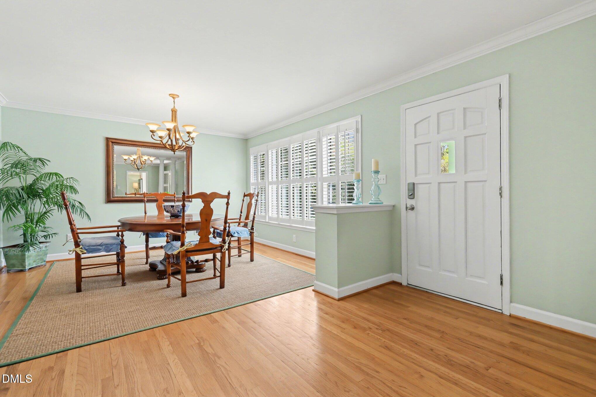 1212 Kershaw Drive Raleigh, NC 27609 - Photo 10 of 42 Hardwood floors throughout.