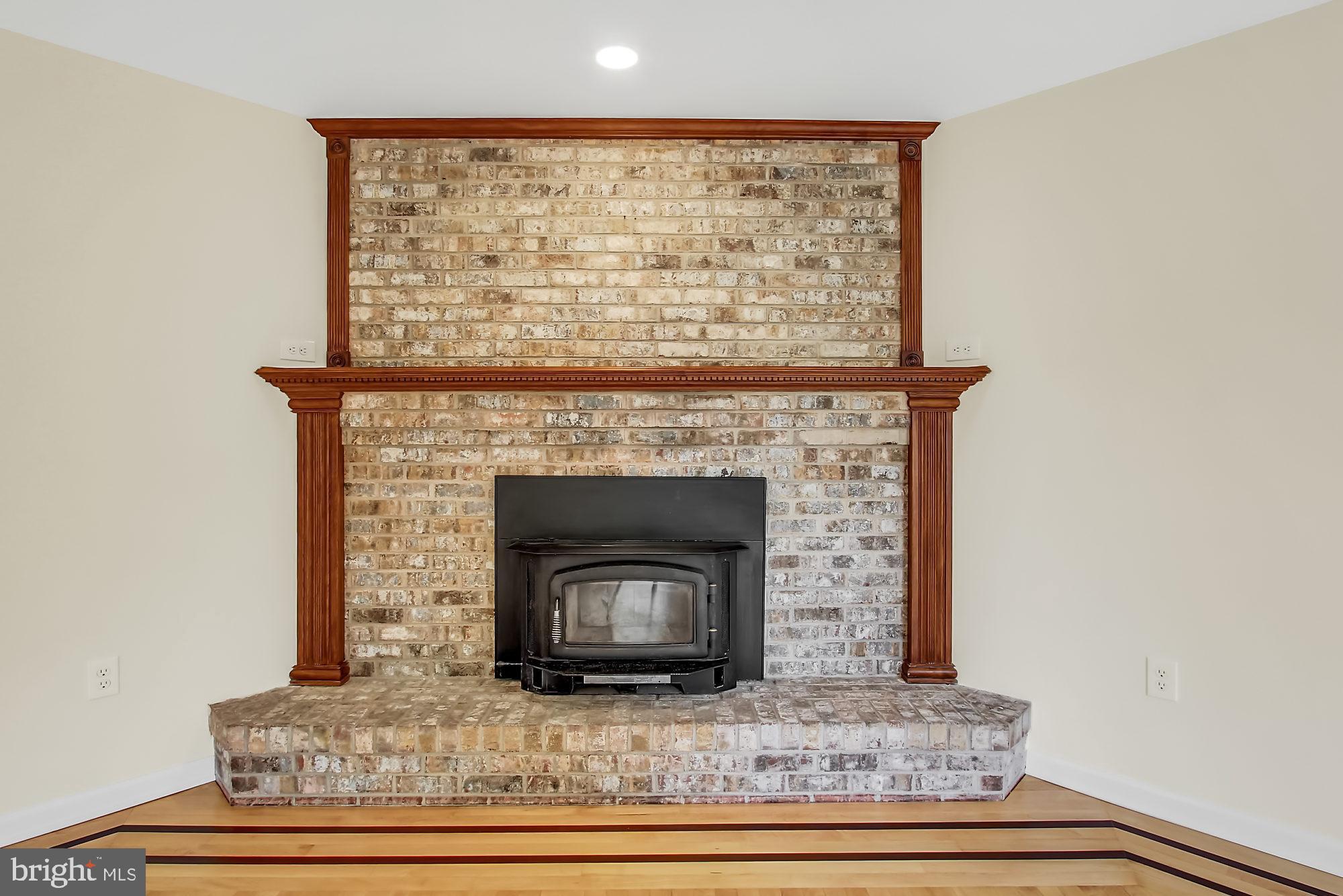 2240 Theodore Road North East, MD 21901 - Photo 10 of 35 Beautiful Fireplace with Wood Stove Insert