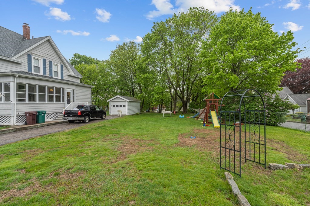 569 Gaskill Street Woonsocket, RI 02895 - Photo 32 of 33 a view of a house with a yard