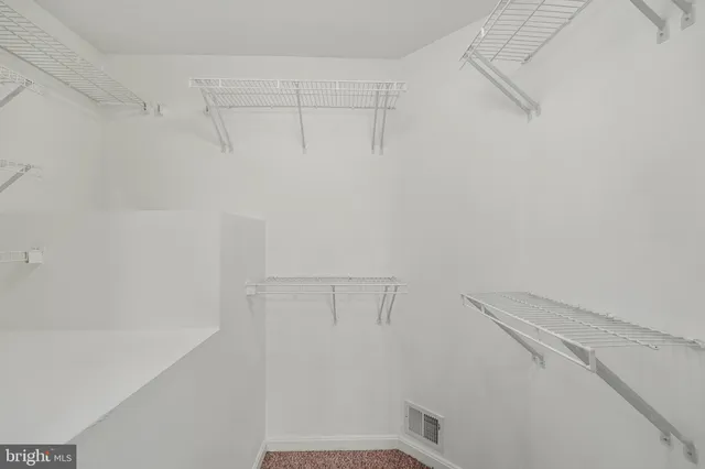 a view of walk in closet