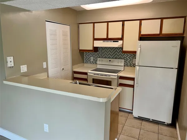 a view of outdoor space with garden