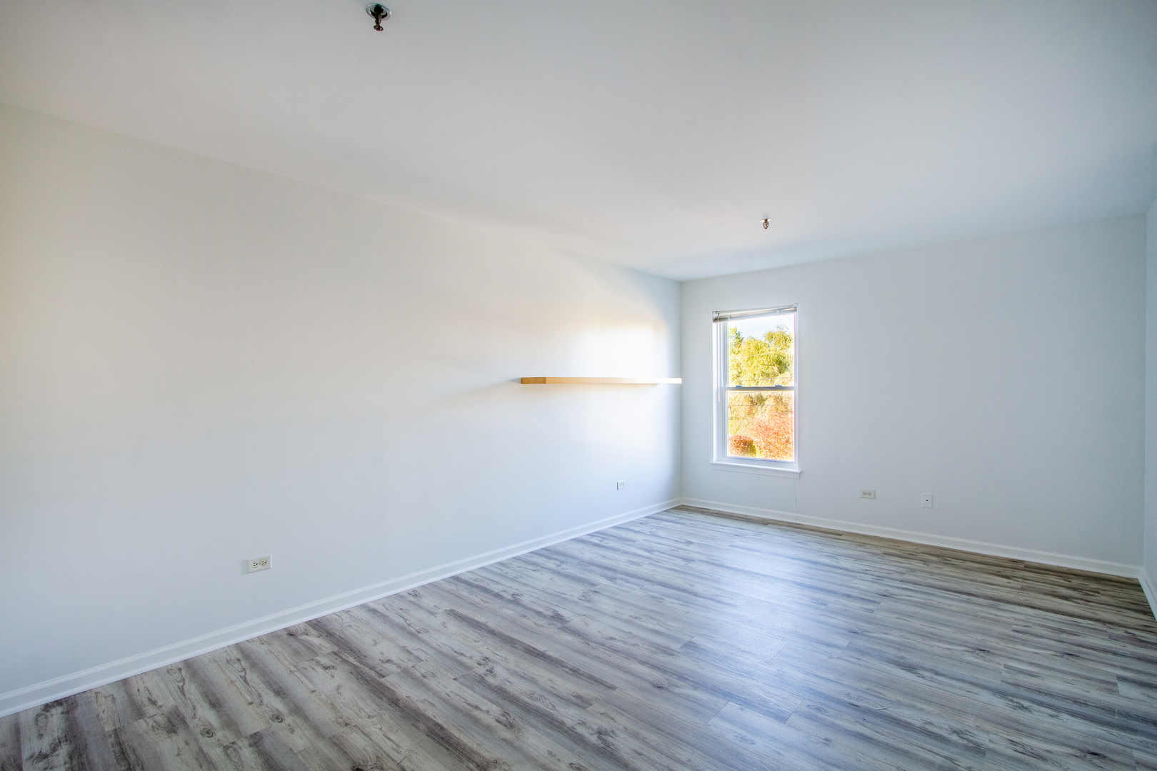 3265 Kirchoff Road, Unit 223 Rolling Meadows, IL 60008 - Photo 10 of 12 a view of room with window and wooden floor