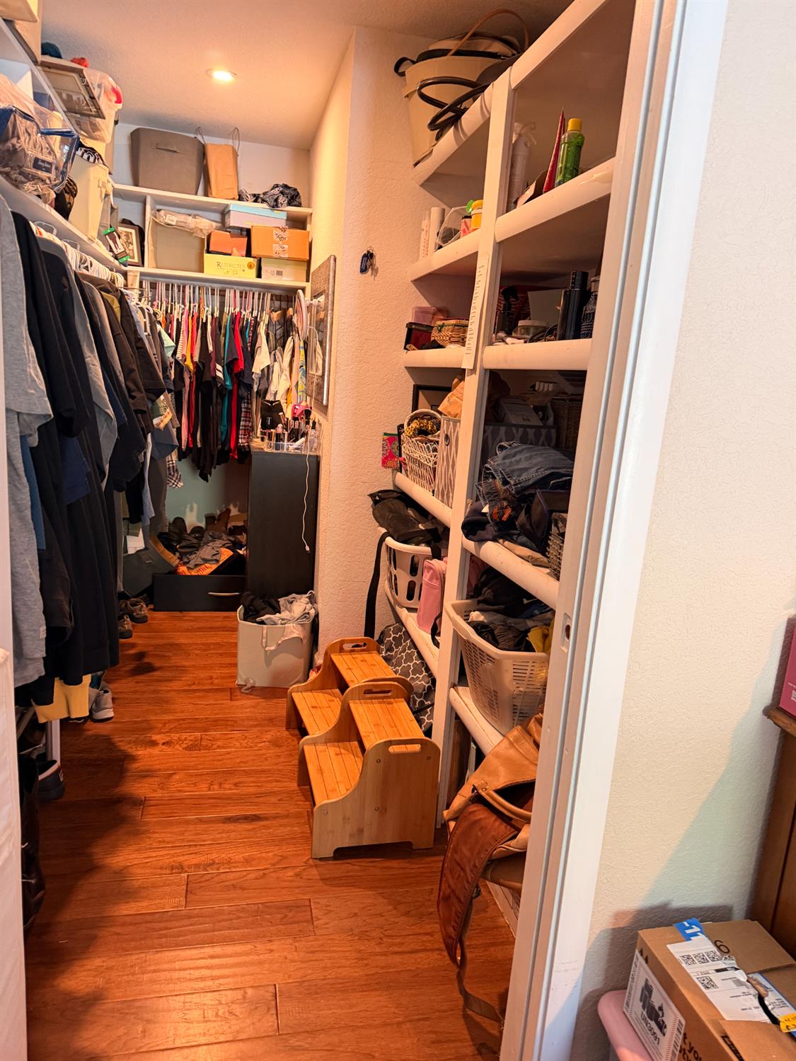 5645 20th Street Rio Linda, CA 95673 - Photo 41 of 69 walk in closet featuring wood-type flooring