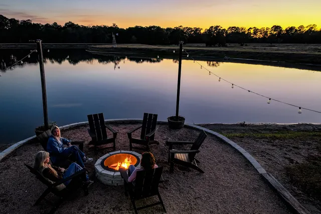 a view of a terrace with sitting area