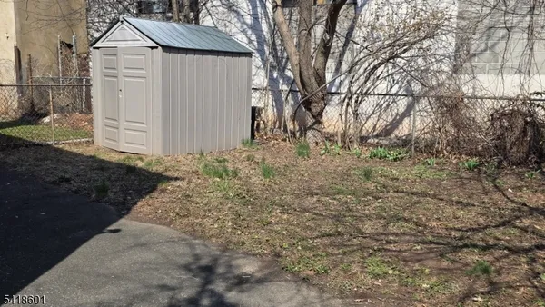 a view of a big room with wooden floor