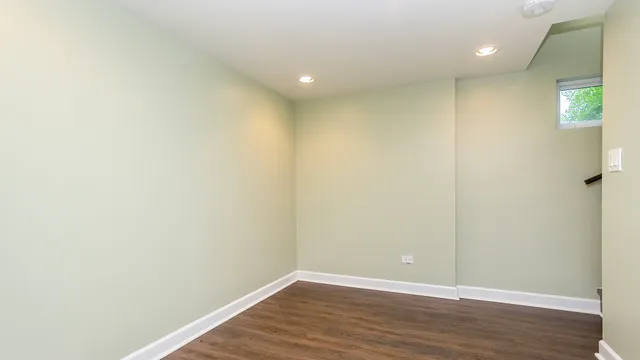 wooden floor in an empty room