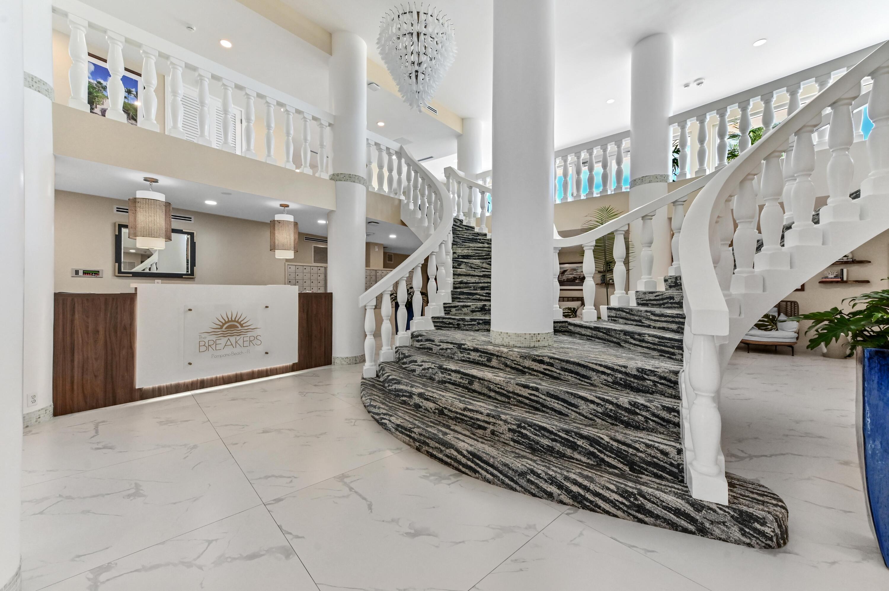 710 North Ocean Boulevard, Unit 710 Pompano Beach, FL 33062 - Photo 4 of 42 a view of entryway and hall