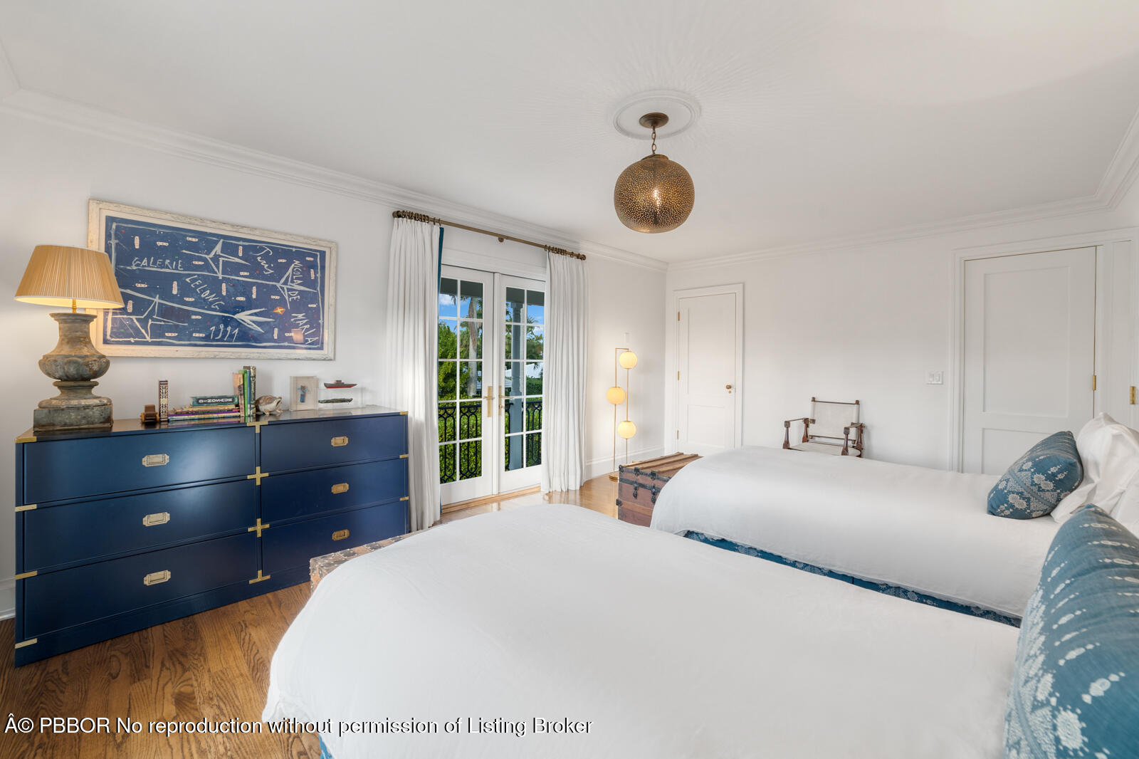 218 List Road Palm Beach, FL 33480 - Photo 29 of 40 Guest Bedroom