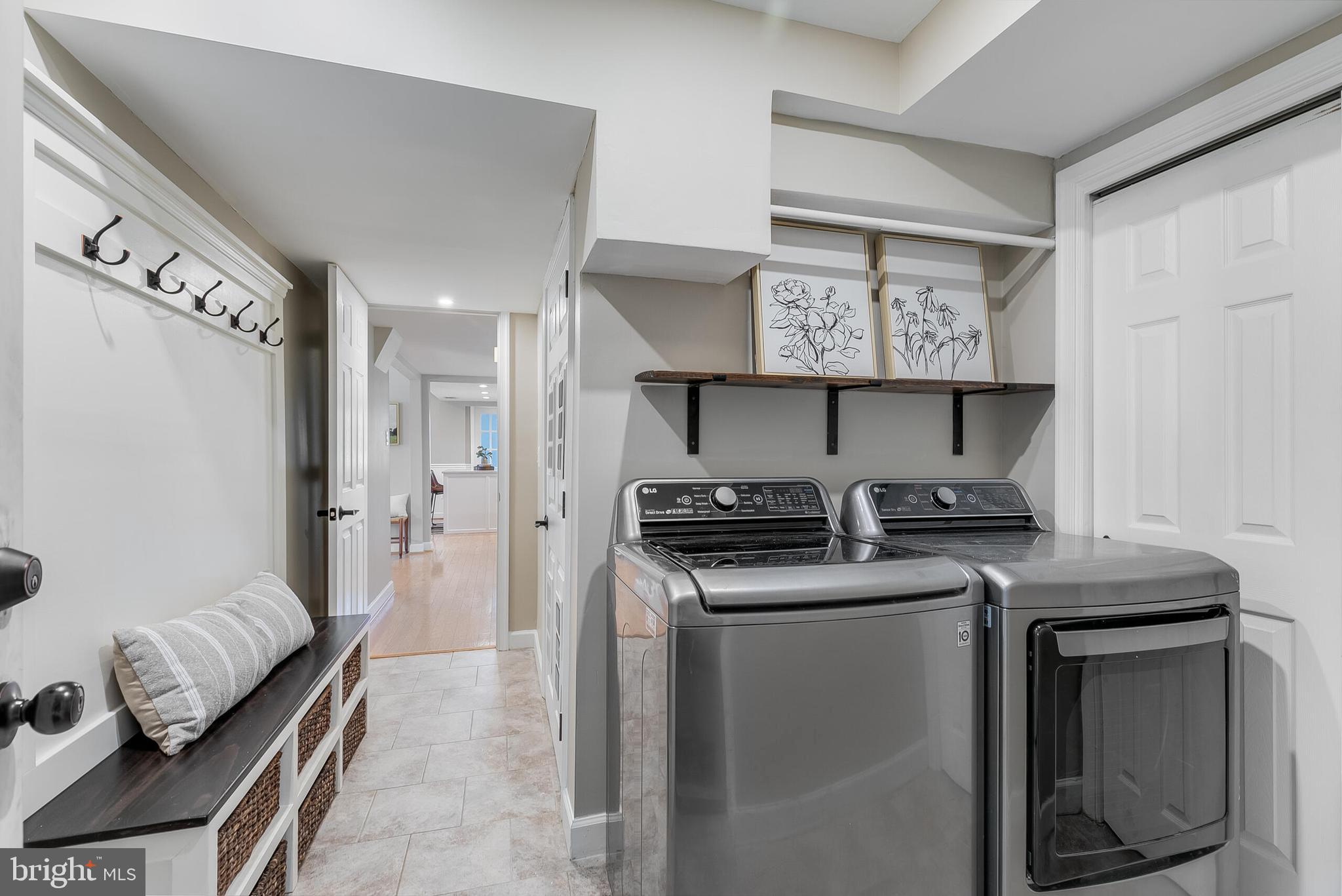7003 Vancouver Road Springfield, VA 22152 - Photo 22 of 38 a kitchen with stainless steel appliances granite countertop a stove a sink and a refrigerator