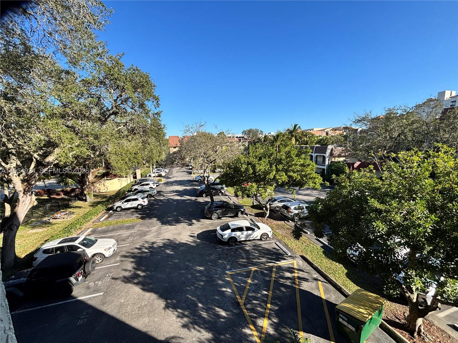 a view of a lake from a balcony