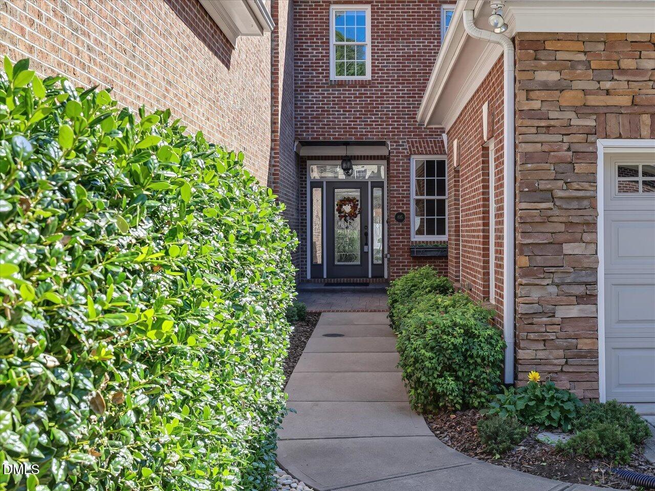815 Running Brook Trail Raleigh, NC 27609 - Photo 4 of 96 04-Front Walkway