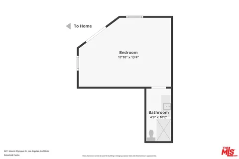 $19,995 | 2411 Mt Olympus Drive, Los Angeles, CA 90046