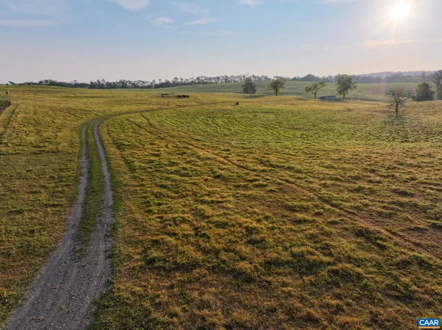 a view of a lake with houses