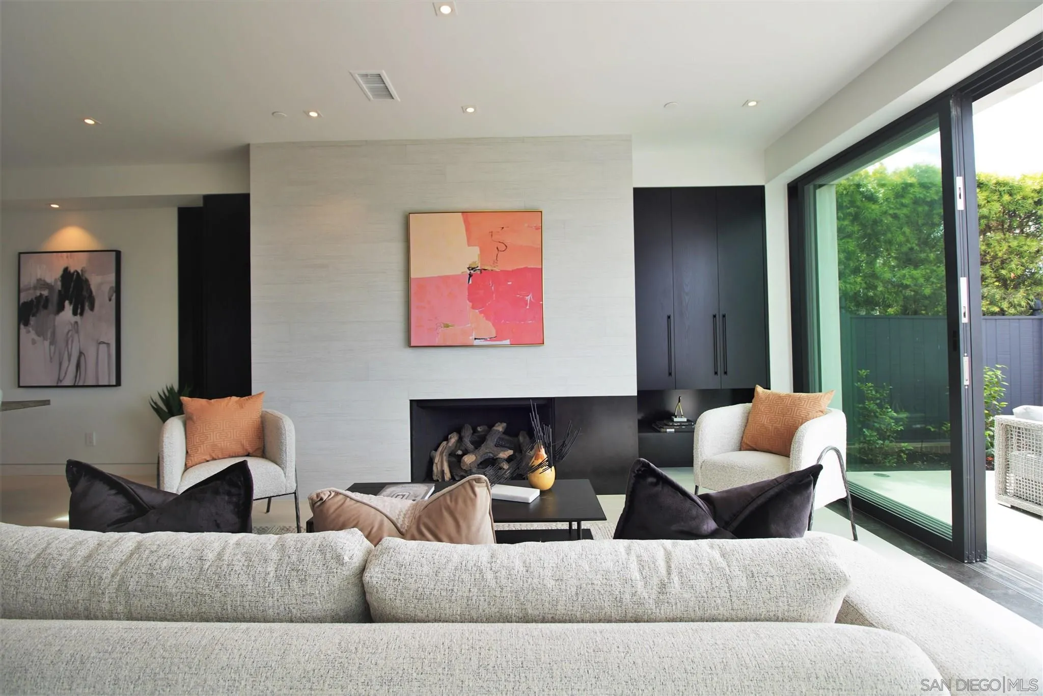 2045 Lowry Place La Jolla, CA 92037 - Photo 17 of 52 a living room with furniture and a large window