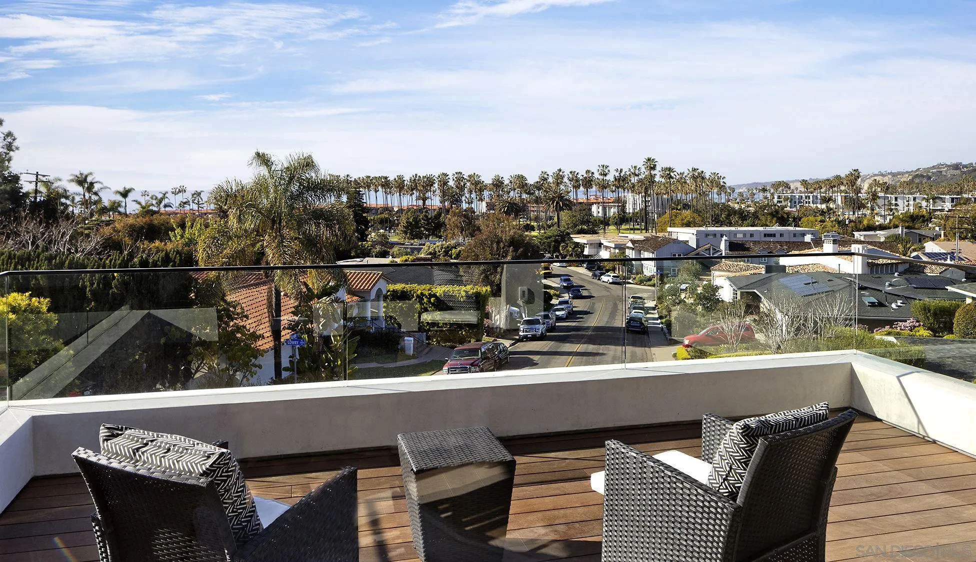 2045 Lowry Place La Jolla, CA 92037 - Photo 33 of 52 a view of city from terrace with seating space