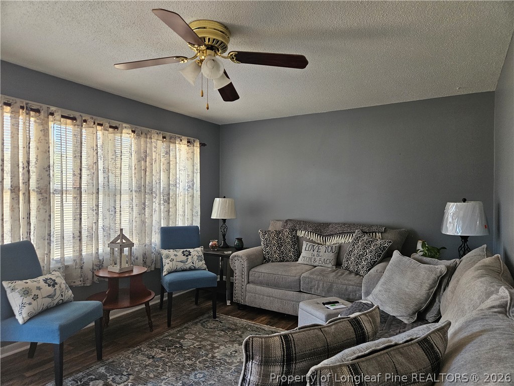4547 Legion Road Hope Mills, NC 28348 - Photo 6 of 28 a living room with furniture and a large window