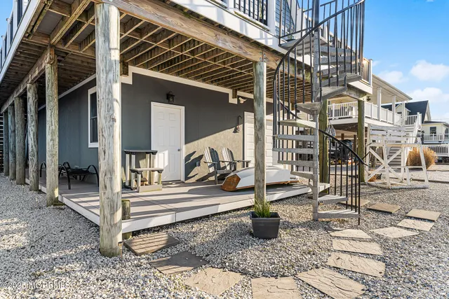 a view of a house with a porch