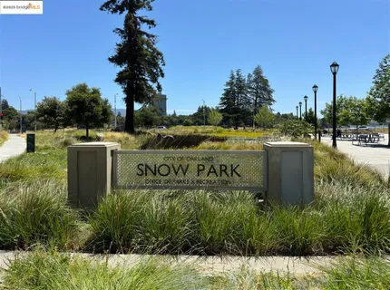 a view of a building with potted plants