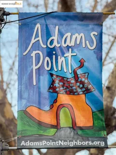 a view of painting on the wall