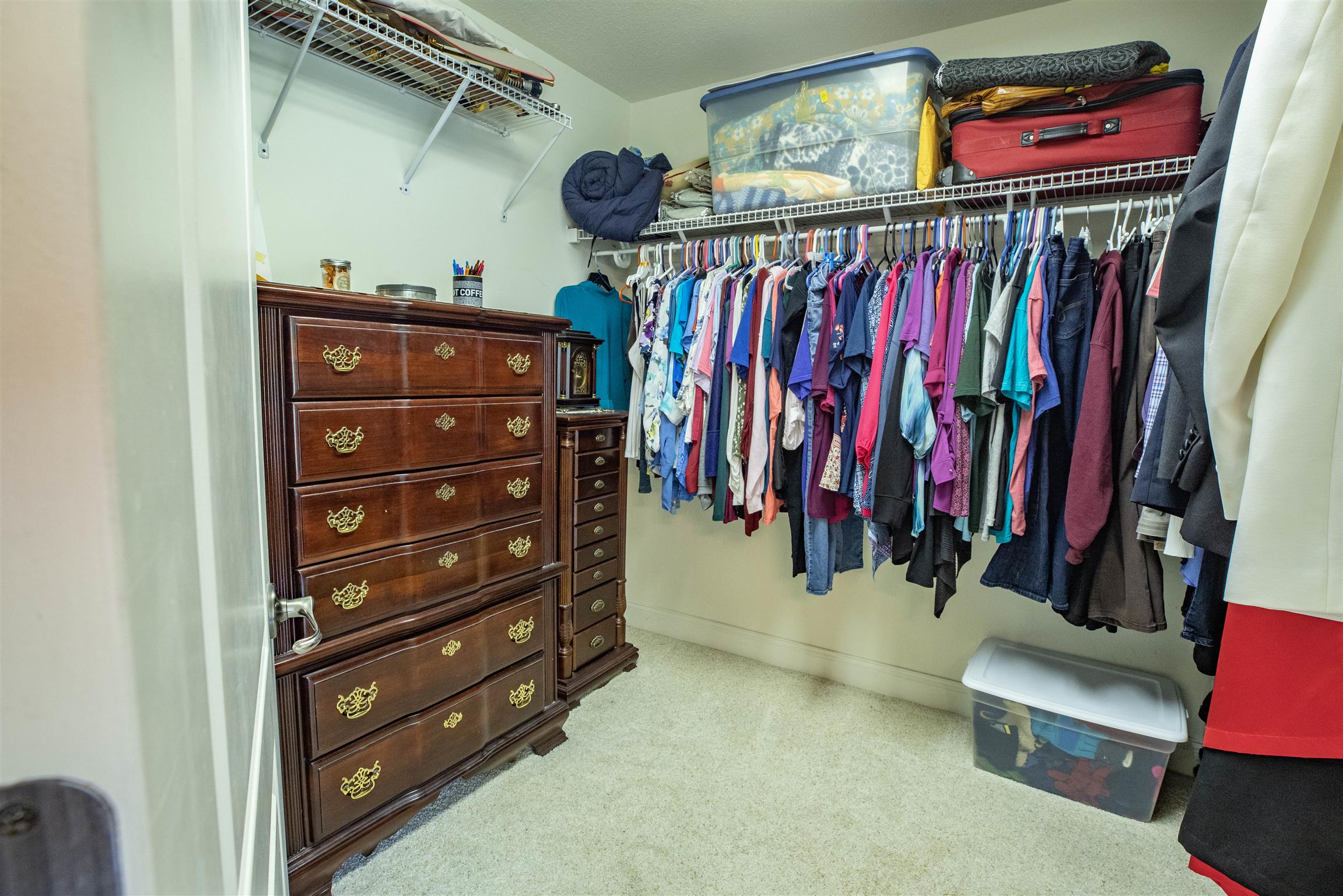 210 Airport Road Waverly, TN 37185 - Photo 19 of 30 The master walk-in closet is so well organized - you're going to love it!
