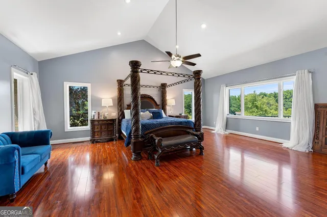 a view of a workspace with furniture and bedroom